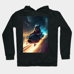 Super Dog Kart Racing Game Hoodie